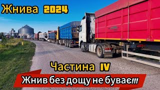 Жнива 2024 Реалії роботи Зерновозів Спекотні дні в полях Хмельниччини  МХП Рідний-Край Частина ІV