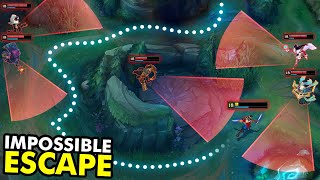 15 Minutes "IMPOSSIBLE ESCAPES" in League of Legends