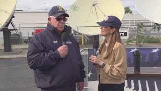 Jennifer Roscoe interviews Ludlow Mayor, Commander of American Legion Post in Ludlow