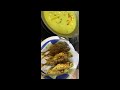 Menu tengah hari ikan goreng & Udang masak lemak cendawan😍🙏