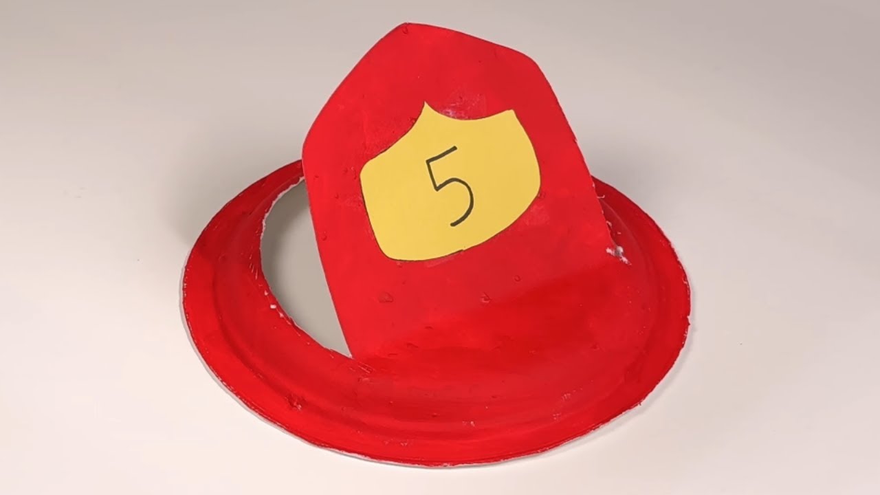 Firefighter Hat Printable Template Free Printable Papercraft