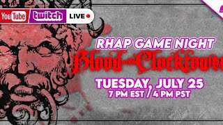 Blood on the Clocktower- RHAP Game Night