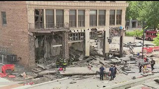 7 sent to hospital following downtown Youngstown explosion