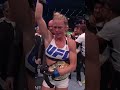 Holly Holm Comforts Ronda Rousey after devastating loss