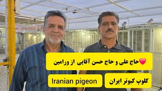 ❤️۳۰ شهریور ۱۴۰۳ آقایان حاج علی و حاج حسن آقایی  از ورامين iranian high flyer pigeon