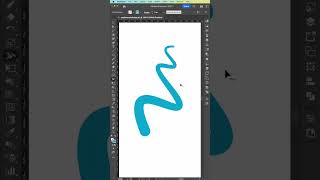 Easy Illustrator width tool tutorial. #illustrator #digitalart #illustration #tutorial #adobe