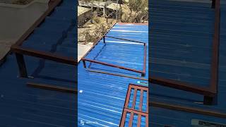 roofing shed top sintex stand fitting | water tank stand #viral #shortvideo #youtubeshorts #shorts