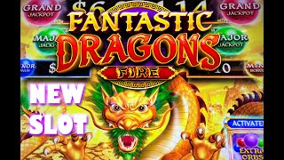 ⭐ NEW ⭐ Fantastic Dragons 🔥🐲 Fire Gold Extra Orbs Bonus Free Spins Slot Machine @Pechanga Casino