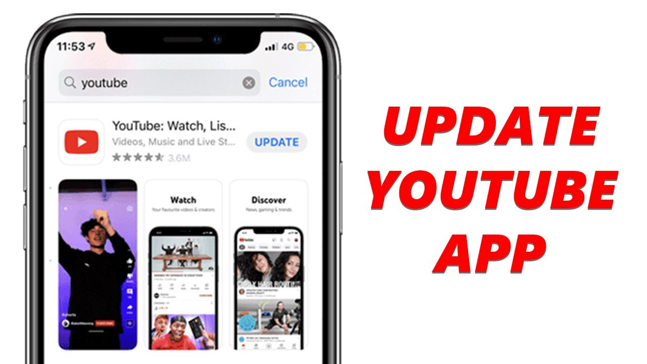 How To Update YouTube App On IPhone - YouTube