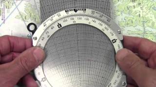 Flight planning with sectional, plotter, & E6-B