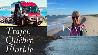 Trajet .Québec Floride quelle route?