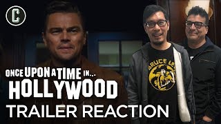 Once Upon A Time In Hollywood Trailer Reaction