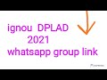 ignou dplad