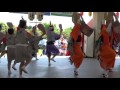 丸若連組踊り（逆光）／みさと公園屋根付き広場／japan festa 2017春