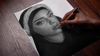 HOW TO SHADE A PORTRAIT WITH PENCIL | SHADE A FACE WITH GRAPHITE