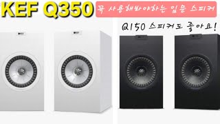 [건사오리뷰] KEF Q350 스피커, KT88PP 앰프와 매칭하다! #베스트매칭