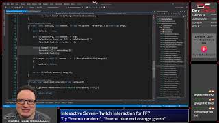 FF7 Gameplay Modes - Chat Control of Final Fantasy 7 - C# and .NET Core - Ep 246