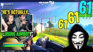 I died and spectated HACKERS using AIMBOT in my Fortnite game... (exposed)