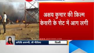 Maharashtra: Massive fire on Akshay Kumar's Kesari sets in Wai