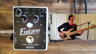 Spaceman Effects Explorer Deluxe Phaser (bass demo)