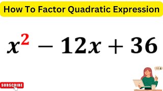 The Shocking TRUTH About x^2-12x+36 Errors You Never Knew!