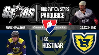 LIVESTREAM | HBC Svítkov Stars Pardubice vs. HBC Hostivař | Finále - Český pohár - 03/09/2023