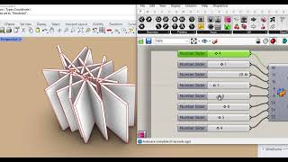 Louvers by #chatgpt code and #grasshopper #python