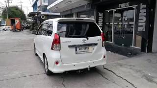 ชุดลากเรือ Toyota Avanza อแวนซ่า ลากพ่วง ตะขอลาก towbar ลากเทรลเลอร์ ลากมอเตอไซต์ บิ๊กไบค์ ATV