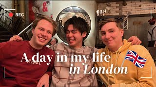 【イギリス留学】留学生のロンドン帰国Vlog