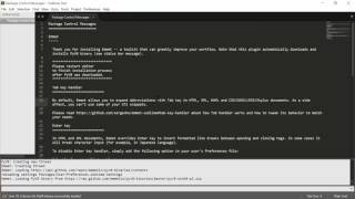 Install Plugin for Sublime Text