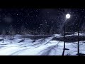 2 HOURS of Relaxing Snowfall  Beautiful Falling Snow   The Best Relax Music 1080p HD