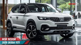 2026 SKODA YETI První pohled: Návrat ikonického kompaktního SUV!