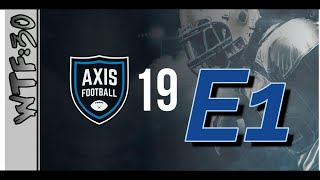 Axis Football 19:  New Orleans - Wk1 Saints vs Seahawks