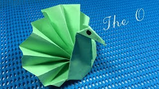 *How to do easy origami Peacock paper with creative ideas and 1000+ VDO origami paper2018*