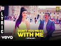 Vedalam - Don’t You Mess With Me Lyric | Ajith Kumar, Shruti Haasan | Anirudh