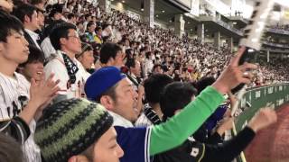 【WBC2017 1次R】 日本(JPN)対キューバ(CUB)戦  鈴木 誠也応援歌 【WBC 2017 Primary R 】Seiya Suzuki Cheering Song