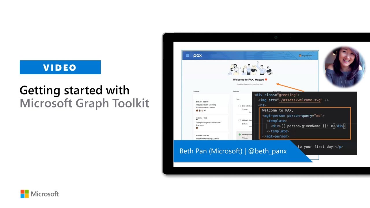 Getting Started With Microsoft Graph Toolkit Youtube