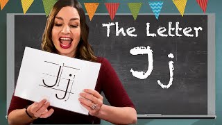 Letter J Lesson for Kids | Letter J Formation & Phonic Sound | Words that start with J