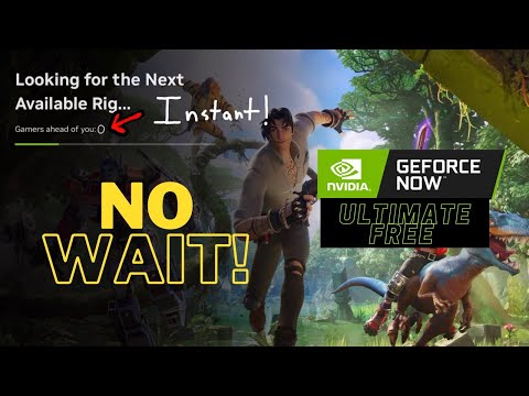 *NEW* August 2023 How to Skip the GeForce Now Wait time