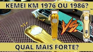 KEMEI 1976/1977: REVIEW COM RPM! COMPARATIVO COM A 1986! •REI DAS MÁQUINAS•    #kemei