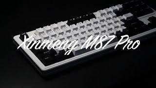 Super THOCKY Budget Prebuilt - Xinmeng M87 Pro V2 ft. Dark Plum Switch | ASMR