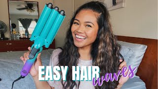 BED HEAD WAVE AFFAIR HAIR WAVER FIRST IMPRESSION | REVIEW 2021 | MEL FIDEL