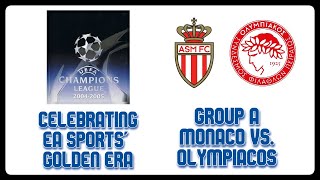 Monaco vs. Olympiacos | EA Sports Golden Era | UEFA Champions League 2004/2005 (GC)