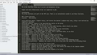 Array Functions in PHP 5 [Part 2]