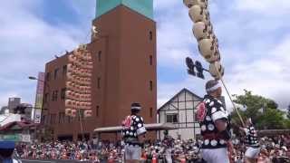 東北六魂祭2013福島　秋田竿燈祭り #1