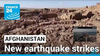 New earthquake strikes western Afghanistan • FRANCE 24 English