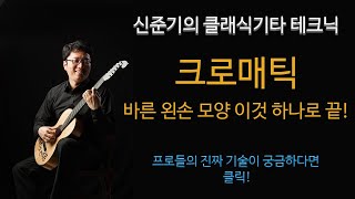 크로매틱 연습(바른 왼손 모양 이것 하나로 끝!)