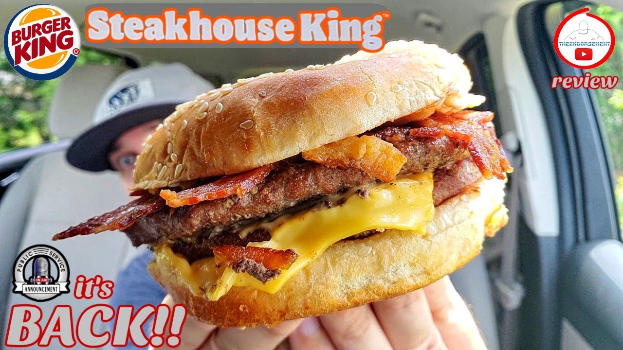 Burger King® STEAKHOUSE KING Review! 🍔👑🥩🏠 | Revisited 3 Years Later ...