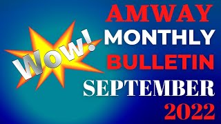 Amway Monthly Bulletin September 2022/September 2022 Amway offers/ @IndiaAmway  #amway#september