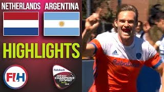 Netherlands v Argentina | 2018 Men’s Hockey Champions Trophy 3rd Place Playoff | HIGHLIGHTS